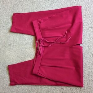 Betabrand Red Pull-on Pants